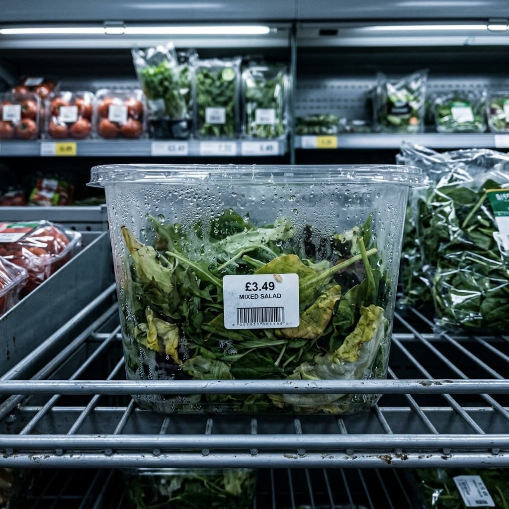 Expensive, wilting produce